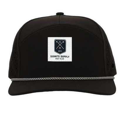 Golf Patch Tradesman Tee Holder Hat - with Magnetic Ball Marker