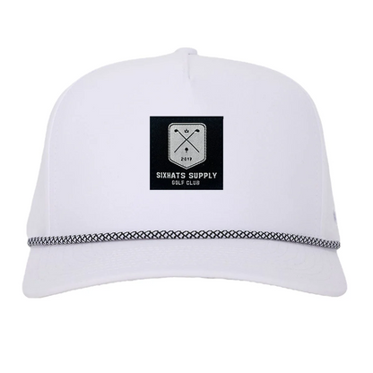 Golf Patch Tradesman Tee Holder Hat - with Magnetic Ball Marker