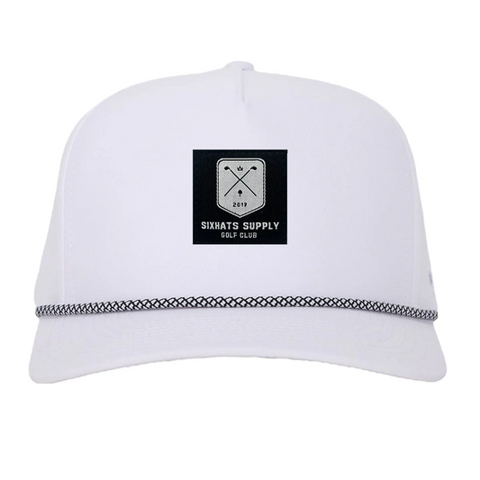 Golf Patch Tradesman Tee Holder Hat - with Magnetic Ball Marker