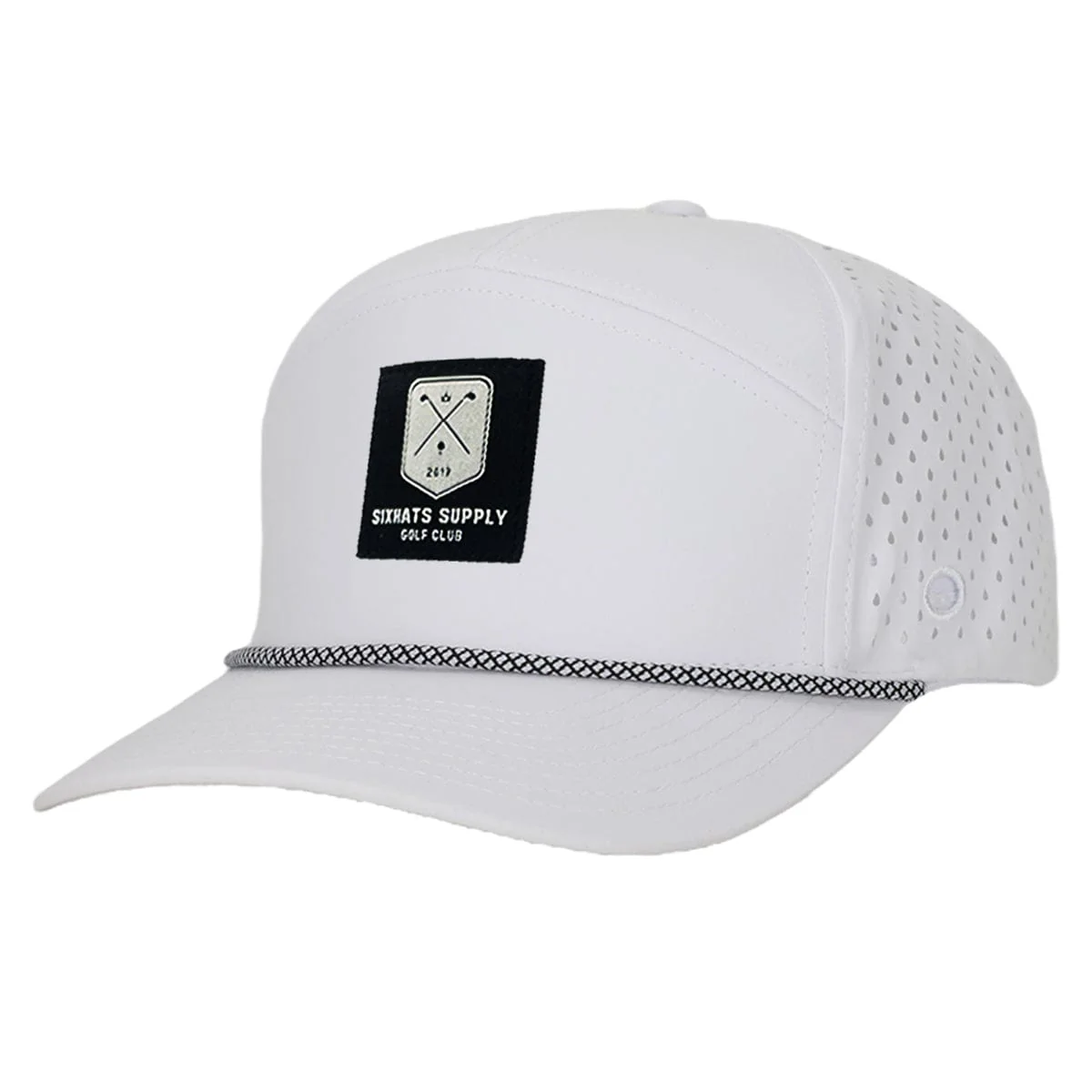 Golf Patch Tradesman Tee Holder Hat - with Magnetic Ball Marker