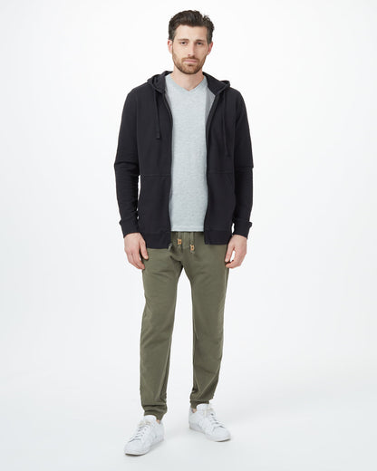 .French Terry Zip Hoodie