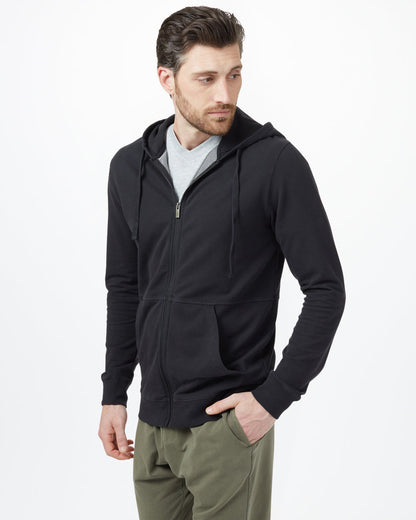 .French Terry Zip Hoodie
