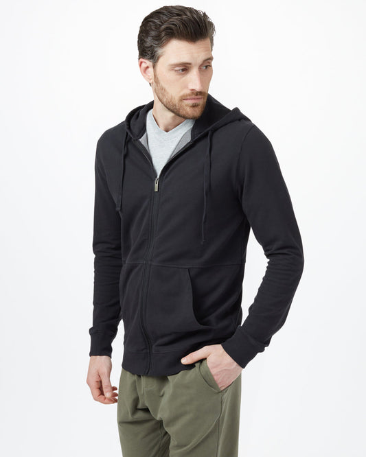 .French Terry Zip Hoodie