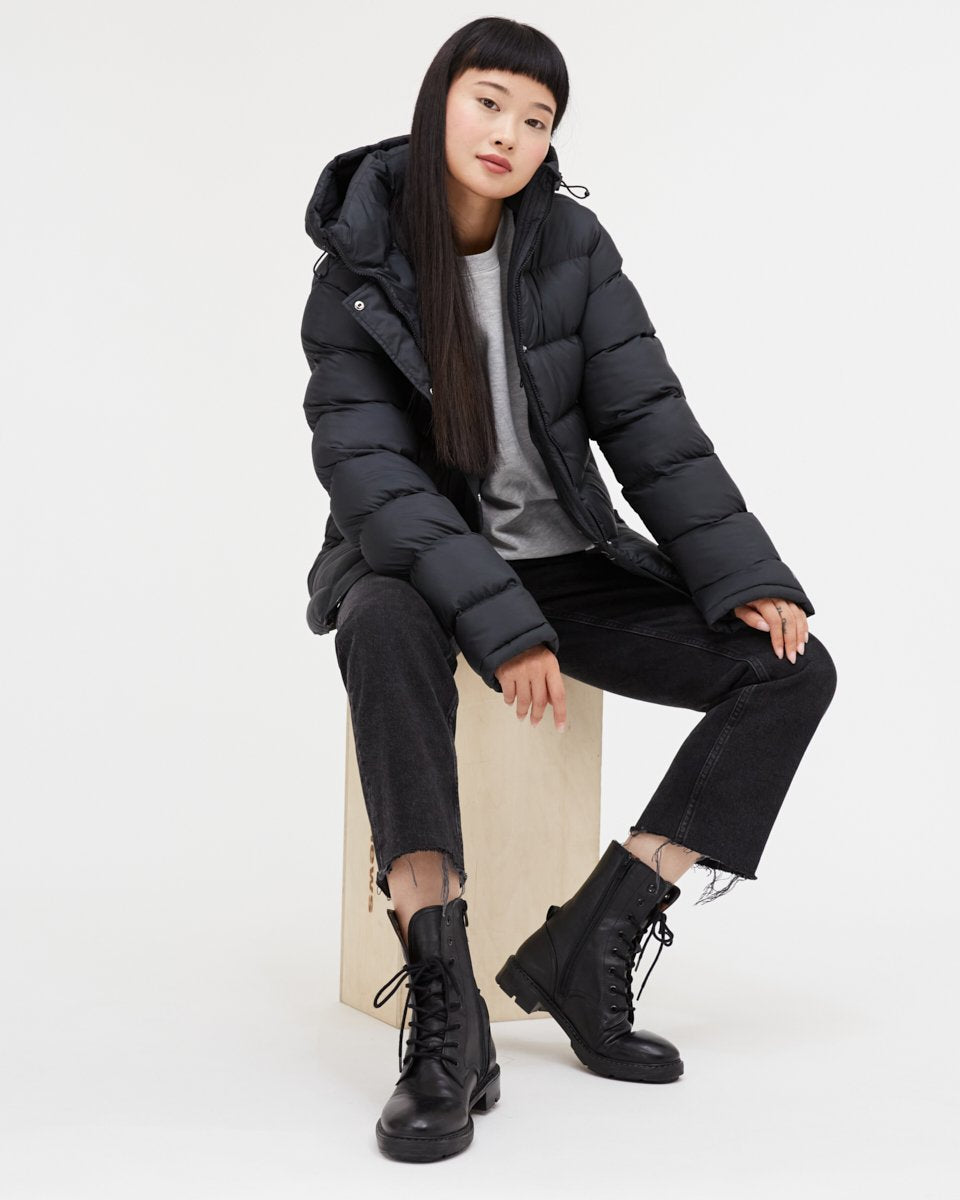 U Cloud Shell Mid-Length Puffer