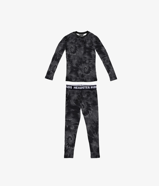 Tie Dye Black Base Layer