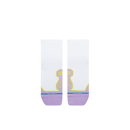 WO Run Orchid UltraLight Quarter Sock