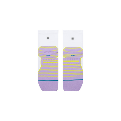 WO Run Orchid UltraLight Quarter Sock