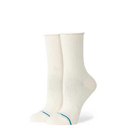 WO Rolled Cuff Quarter Sock