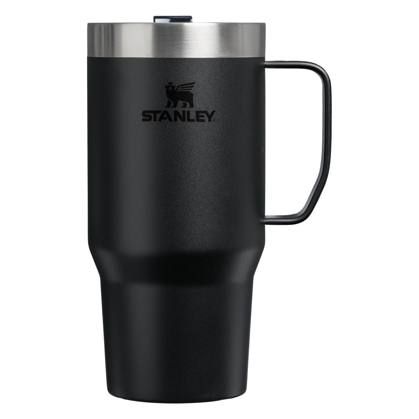 Stanley Everyday Suburban black insulated travel mug with handle and lid