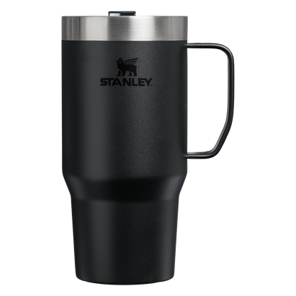 Stanley Everyday Suburban black insulated travel mug with handle and lid