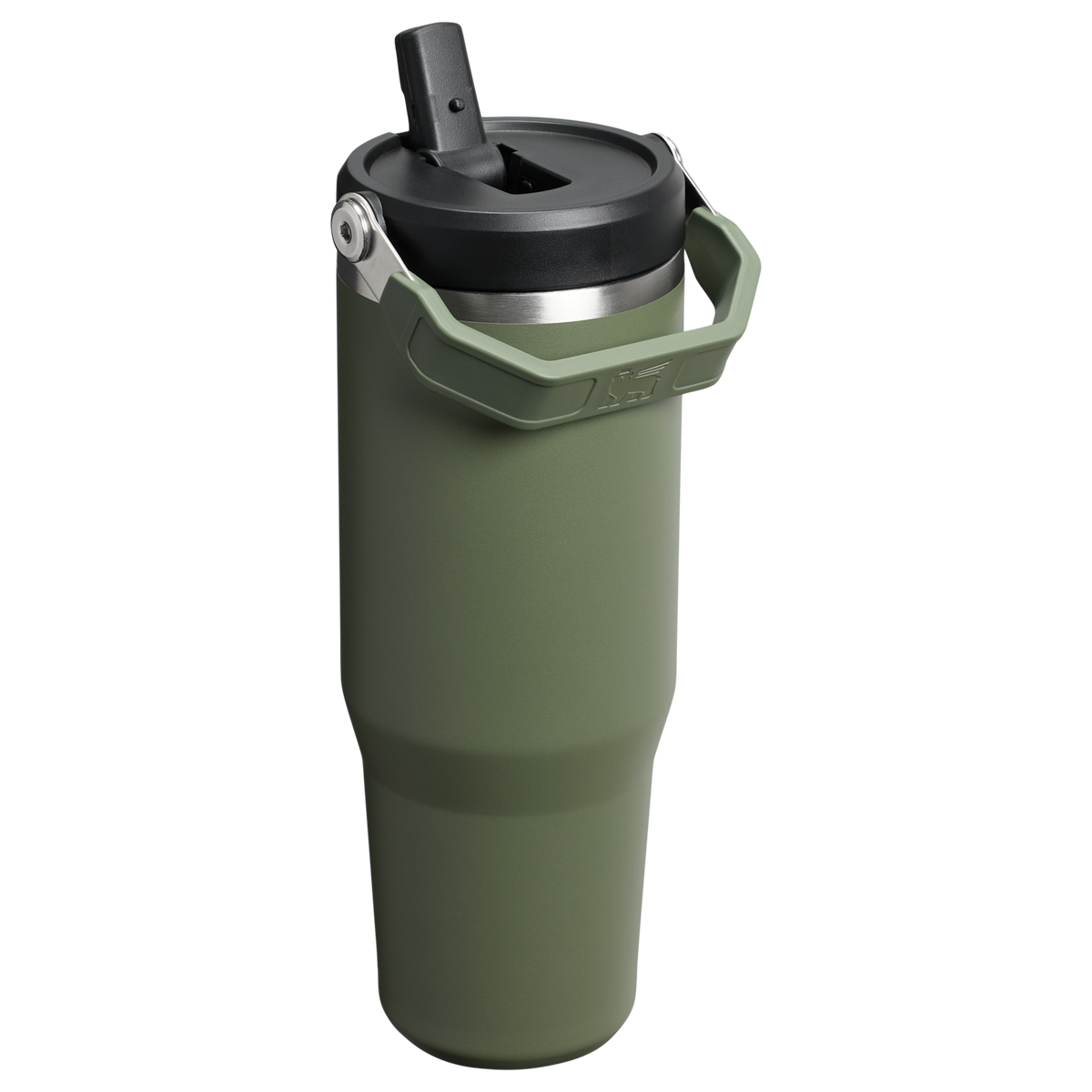 Stanley IceFlow Flip Straw 2.0 Tumbler 30oz in Dried Pine olive green