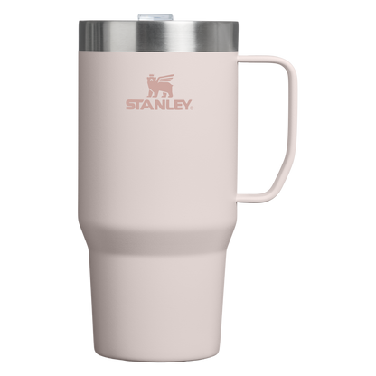 Stanley Everyday Suburban Mug 24oz in Rose Quartz pink with stainless steel lid