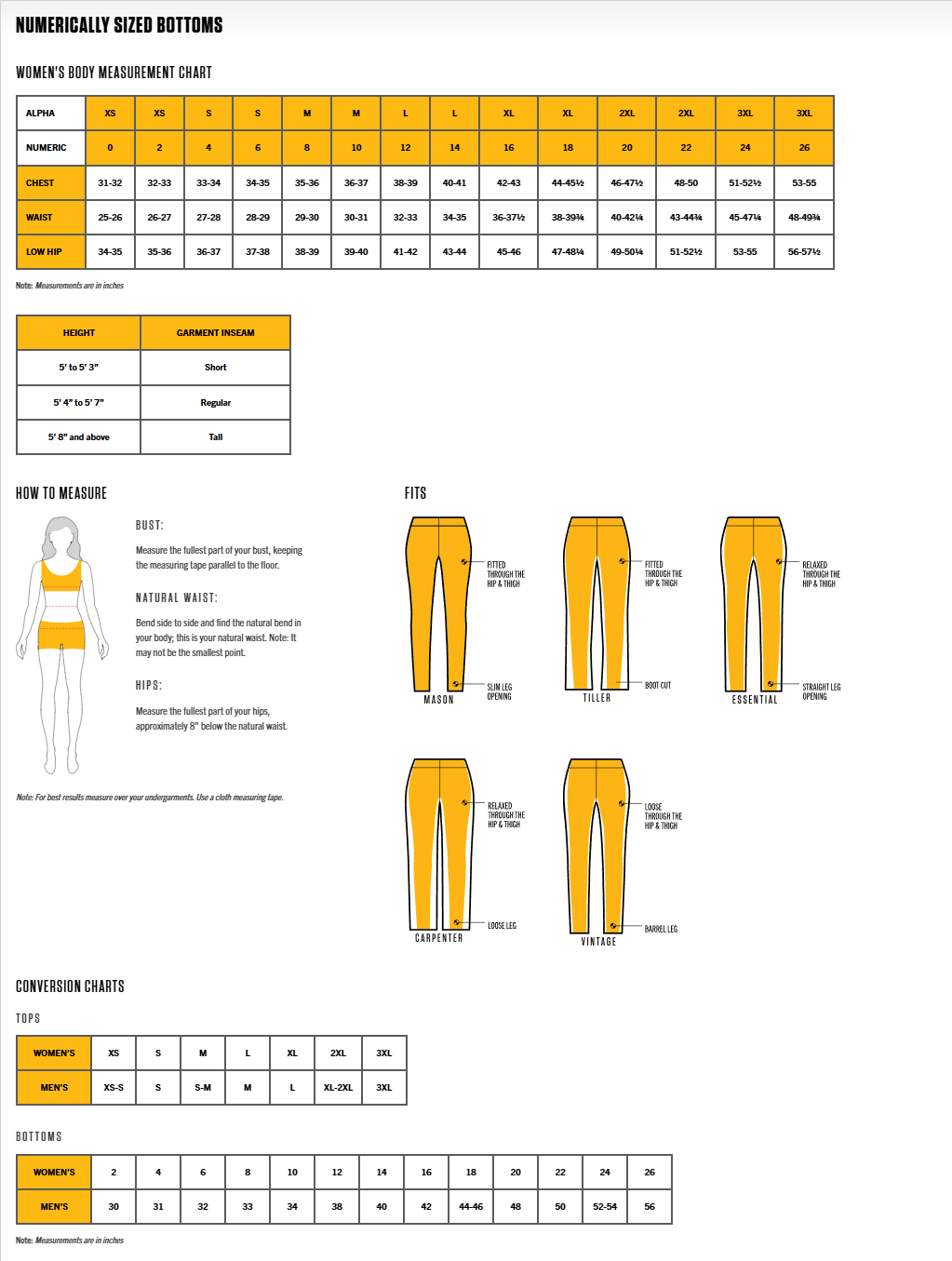 W Vintage Fit High Rise Duck Double-Front Pant  - 16811