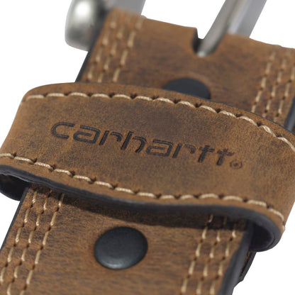 Leather Triple Stitch Belt