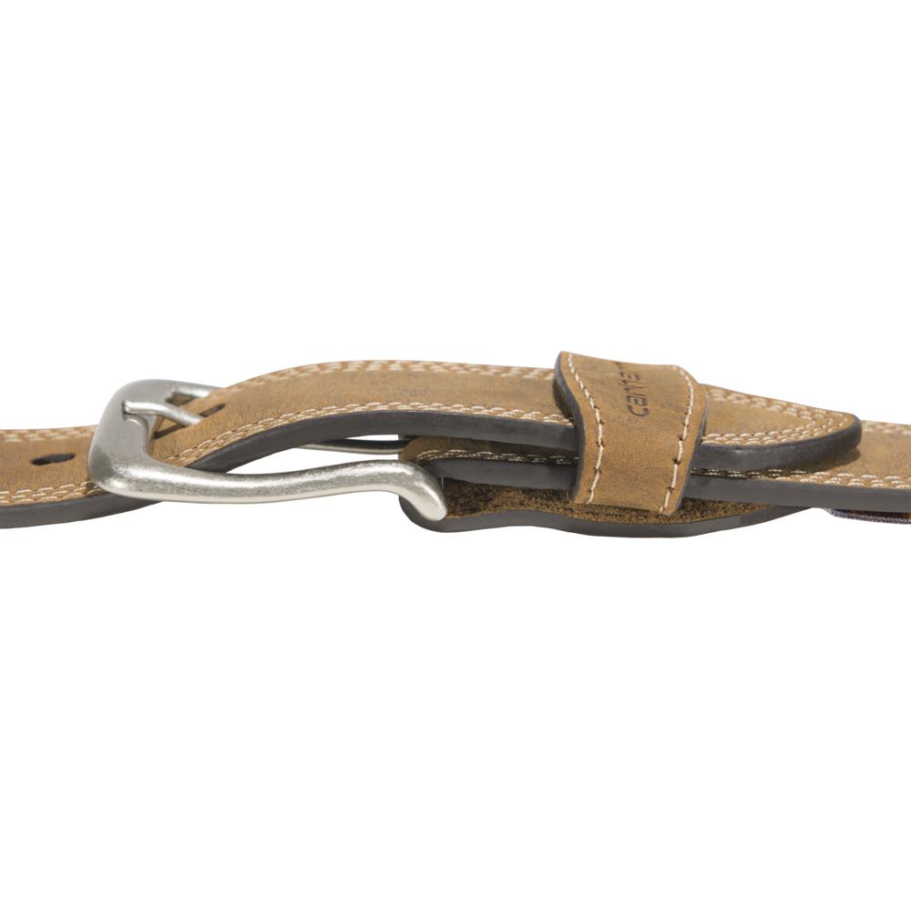 Leather Triple Stitch Belt