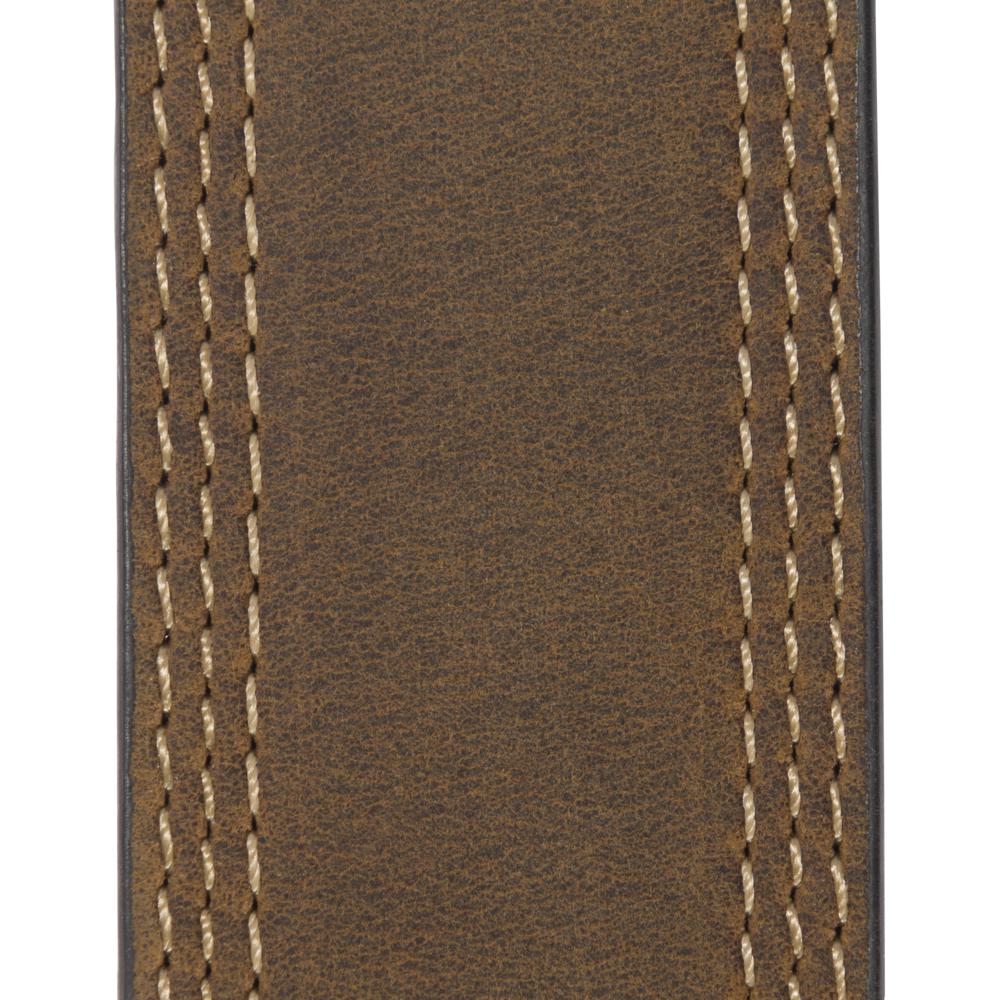 Leather Triple Stitch Belt