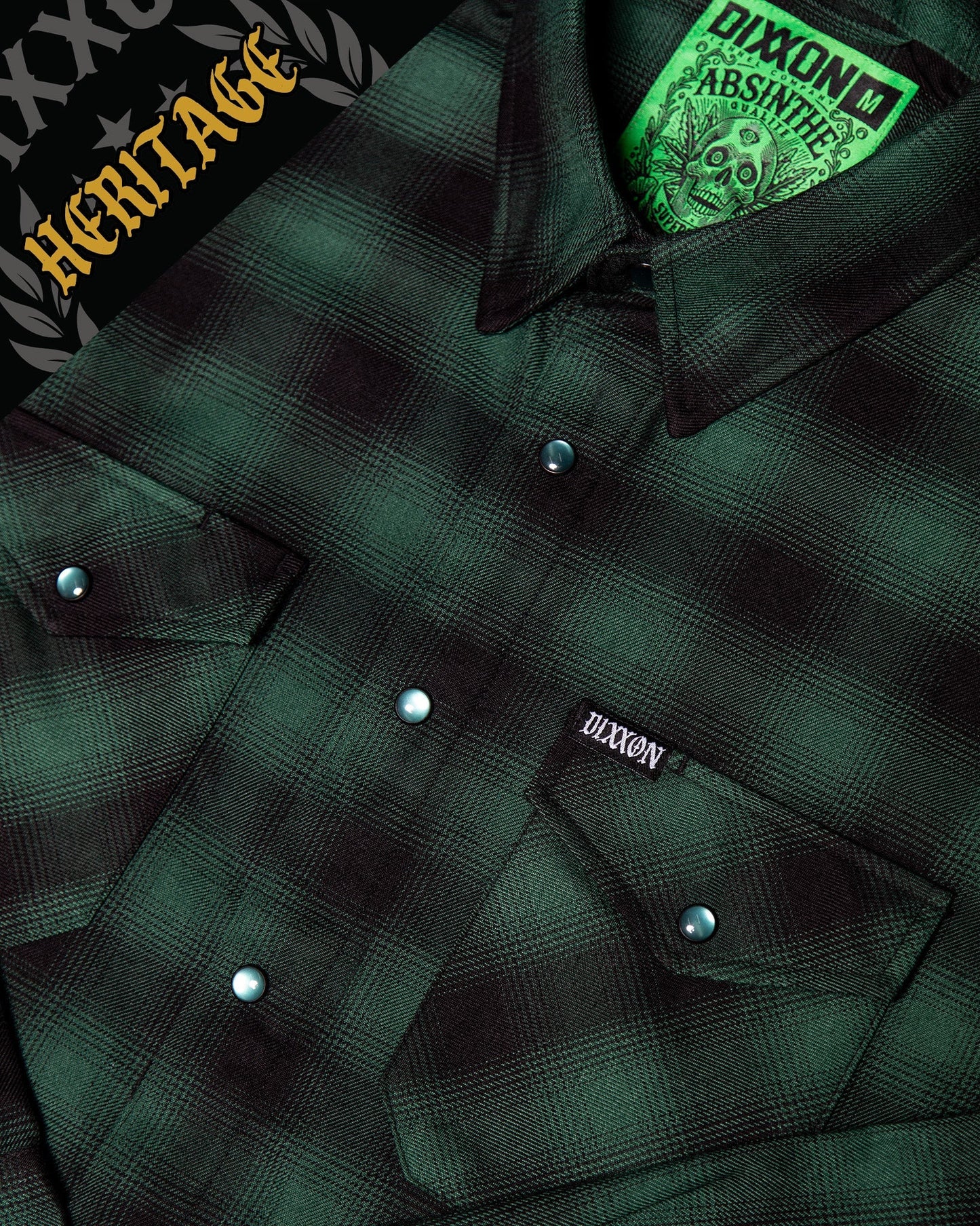 Absinthe Heritage Flannel - Mens
