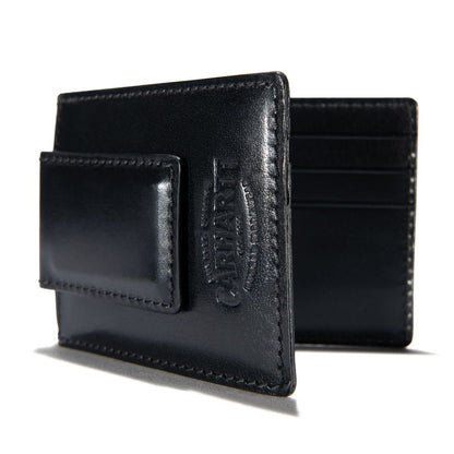 Rough Cut Front Pocket Wallet - Black