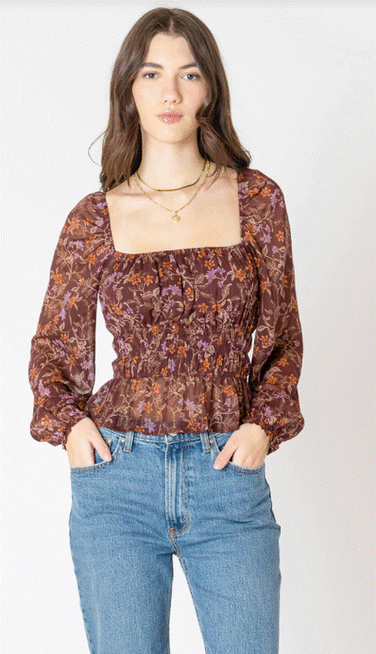 Square Neck Blouse