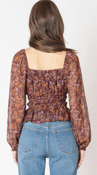 Square Neck Blouse