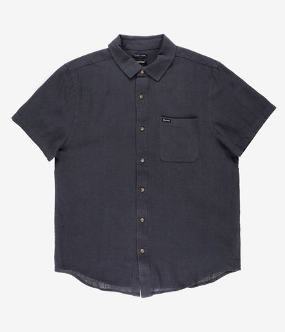 Charter Organic Cotton Linen Blend Short Sleeve Shirt