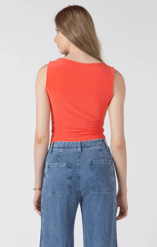 Shirred Detail Tank