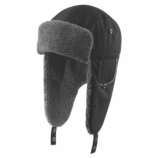 .M Rain Defender Canvas Trapper Hat