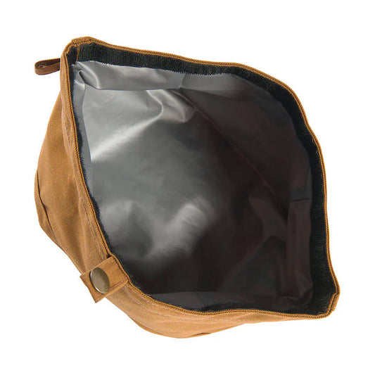 Nylon Duck Travel Dog Bowl - Carhartt Brown