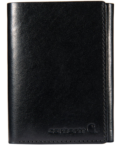 .Rough Cut Trifold Wallet