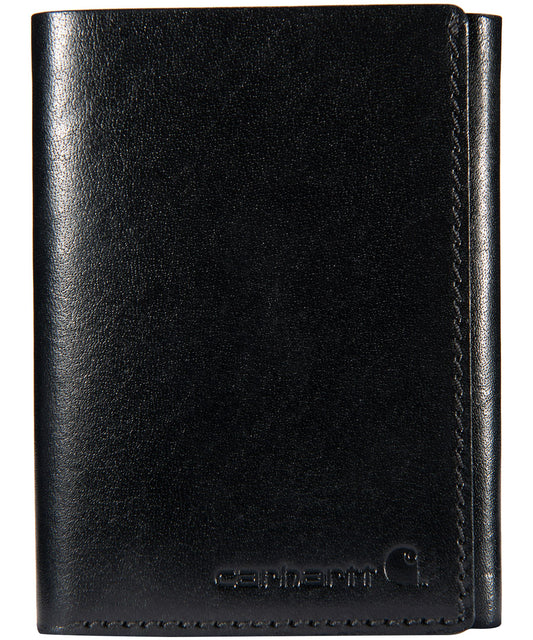 .Rough Cut Trifold Wallet