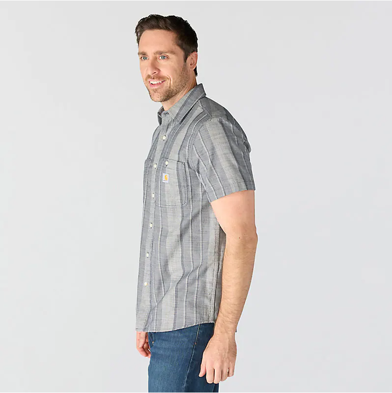 M Bozeman Relaxed SS Plaid Shirt - 107272