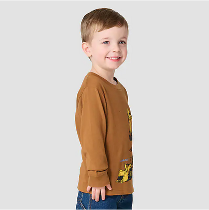 Long-Sleeve Construction T-Shirt