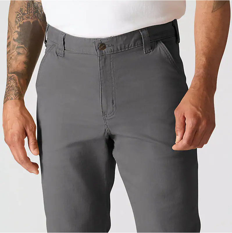 M Relaxed Straight Rigby Dungaree - 039 Gravel - 102291