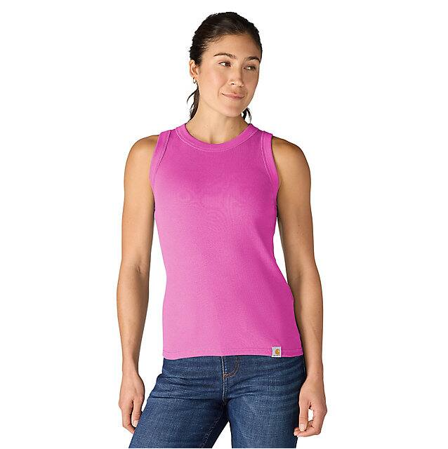 W Tencel Series Relaxed Ribbed Tank - 107481