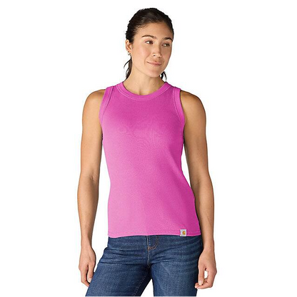 W Tencel Series Relaxed Ribbed Tank - 107481