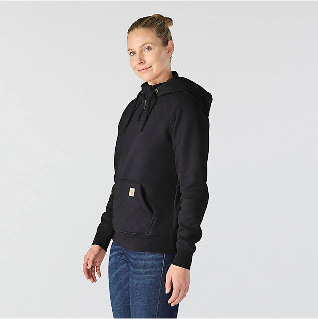 W Paxton Quilted Quarter Zip Sweatshirt - 107753