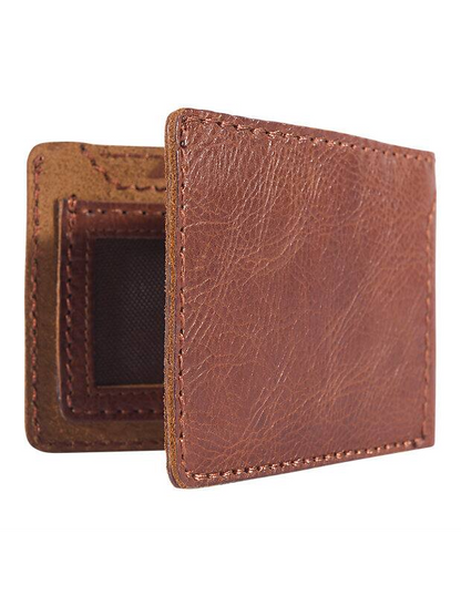 Patina Leather Bifold Wallet