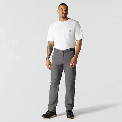 M Relaxed Straight Rigby Dungaree - 039 Gravel - 102291