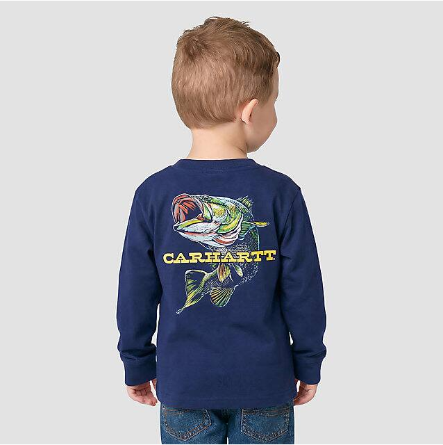 Long-Sleeve Fish T-Shirt