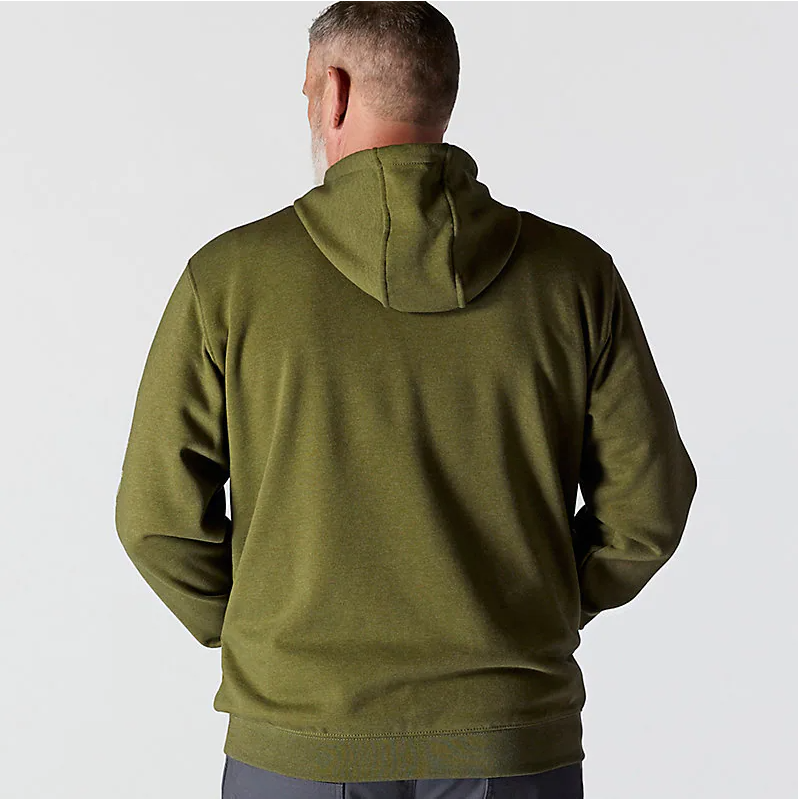 K288 Loose Fit Midweight Logo Sleeve Graphic Hoodie - Seasonal Colours