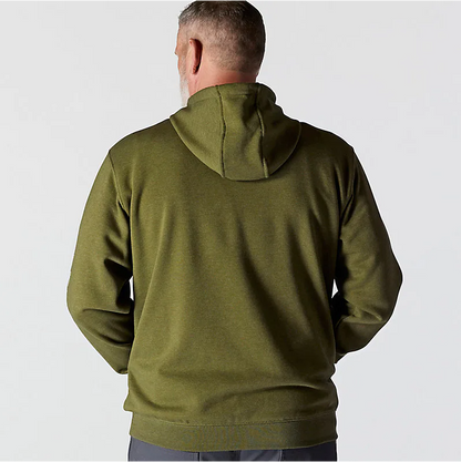 K288 Loose Fit Midweight Logo Sleeve Graphic Hoodie - Seasonal Colours