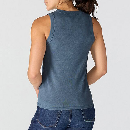 W Tencel Series Relaxed Ribbed Tank - 107481