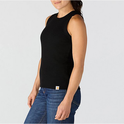 W Tencel Series Relaxed Ribbed Tank - 107481