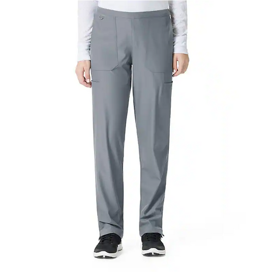.Flat Front Straight Leg Pant - PEW - Pewter