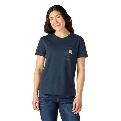 W Irvine Relaxed Floral Pocket T-Shirt - 107869