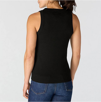 W Tencel Series Relaxed Ribbed Tank - 107481