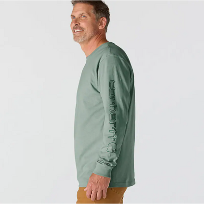 K231 Dearborn Loose LS Logo T-Shirt - Seasonal Colours