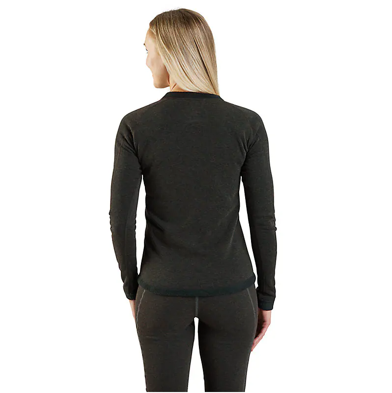 Force HW Synthetic Wool-Blend Fleece Base Layer Crewneck Top