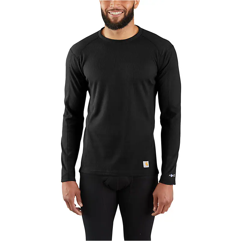 Force MW Waffle Base Layer Crewneck Top