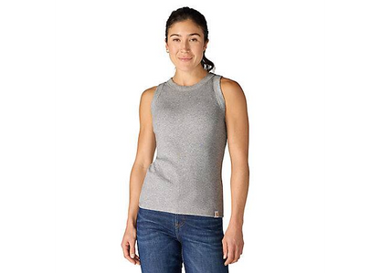 W Tencel Series Relaxed Ribbed Tank - 107481